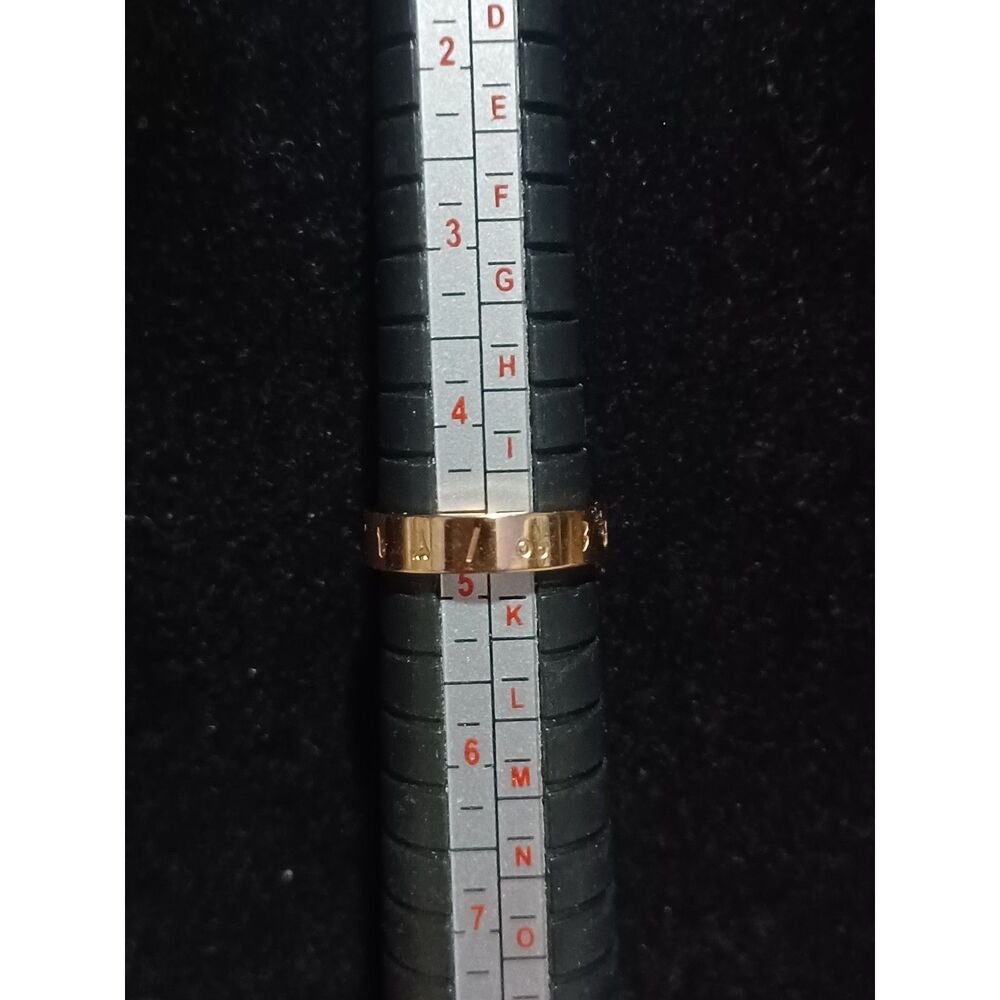 NOMINAL Gold-Toned Ring, US size 4.5
